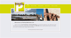 Desktop Screenshot of parking-martineau.fr